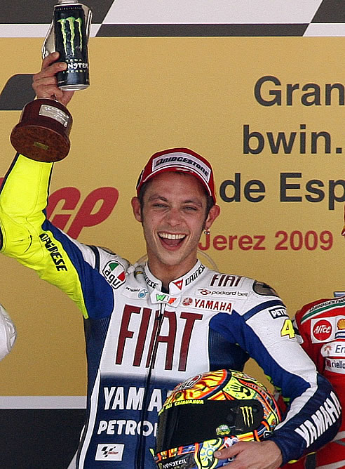 Valentino Rossi (Yamaha) ha ganado en el Gran Premio de España de MotoGP