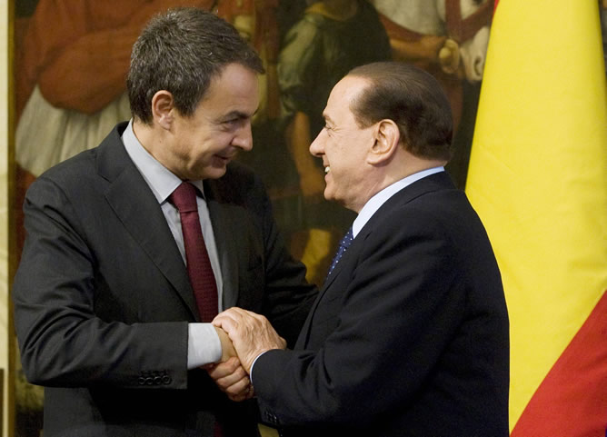 Berlusconi invitó recientemente al presidente español a asistir a la cumbre del G-8