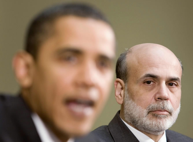 Obama ha renovado su confianza en Bernanke y lo reelige como presidente de la Reserva Federal