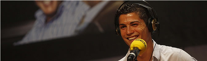 Cristiano Ronaldo, en el 20 aniversario de 'El Larguero'