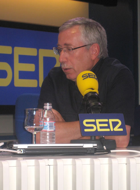 Ignacio Fernández Toxo en 'Hoy por Hoy' / CADENA SER