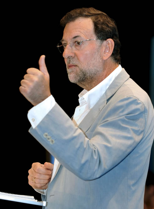El presidente del PP, Mariano Rajoy / EFE