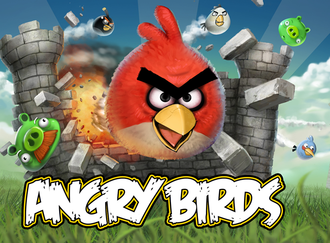 Una imagen del juego 'Angry Birds'