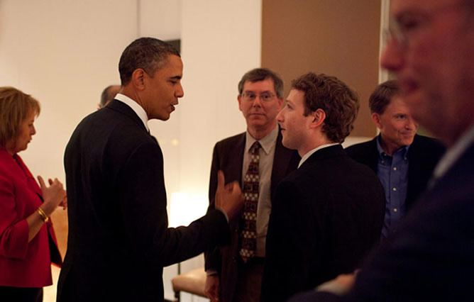 Obama reúne a los dueños de los gigantes tecnológicos