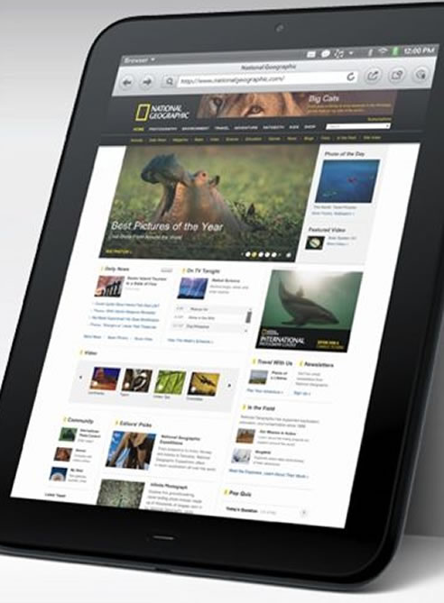 La tableta de Hewlett-Packard busca plantar cara a las de Apple y Samsung