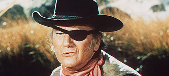 El famoso parche que lucía John Wayne en 'Valor de Ley' será subastado el próximo mes de octubre