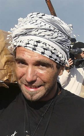 Vittorio Arrigoni, el cooperante asesinado en Gaza