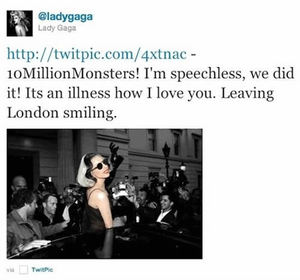 Lady Gaga defiende el "amor" en la Marcha del Orgullo Gay de Roma