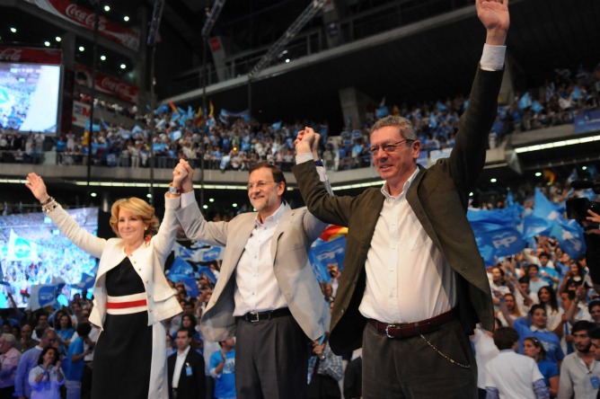 El Partido Popular de Madrid eligió el Palacio de los Deportes para dar fin a su campaña electoral