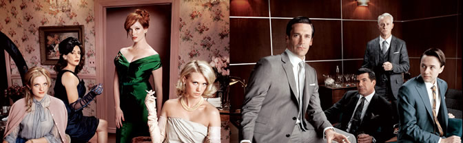 'Mad Men', la serie favorita a los Emmy, con 19 candidaturas