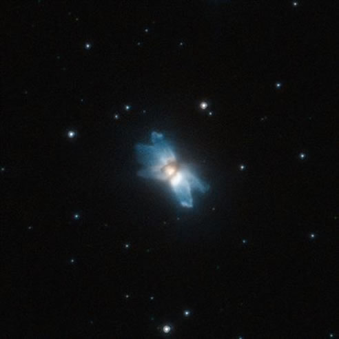 Hubble halla una estrella de mar espacial