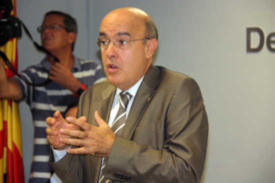 El conseller de Salud de la Generalitat, Boi Ruíz