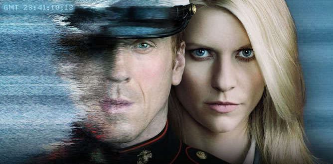 Cartel promocional de 'Homeland', el nuevo thriller de Showtime
