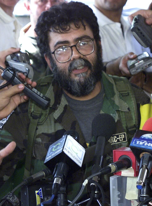 El número uno de las FARC, Guillermo León Sáenz, alias "Alfonso Cano", en 2011