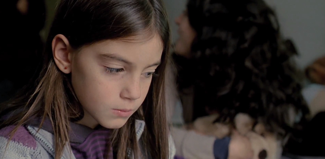 La actriz Mágica Pérez en un fotograma de la película 'Dictado', de Antonio Chavarrías