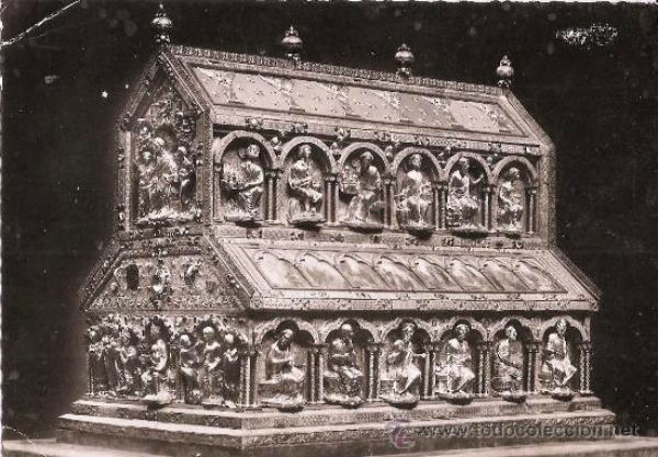 Arca con reliquias de los Reyes Magos, catedral de Colonia (Alemania)