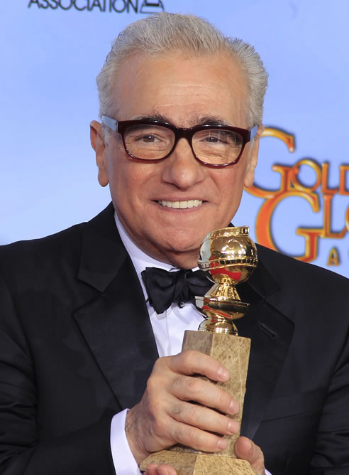 Martin Scorsese, premio a mejor director por 'La invención de Hugo'