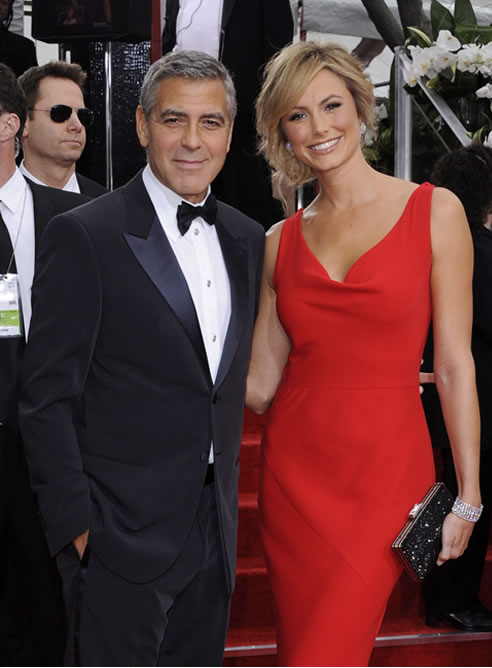 FOTOGALERIA: George Clooney y su novia, en la alfombra roja