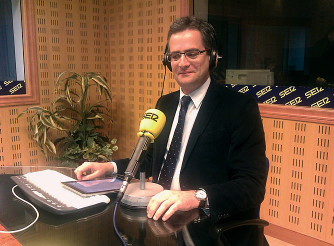 El presidente del PP vasco ha pasado por los estudios de Radio Bilbao