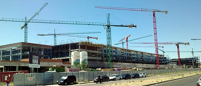 Estado de las obras del nuevo hospital de Toledo