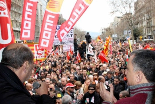 FOTOGALERIA: Catalunya contra la Reforma Laboral