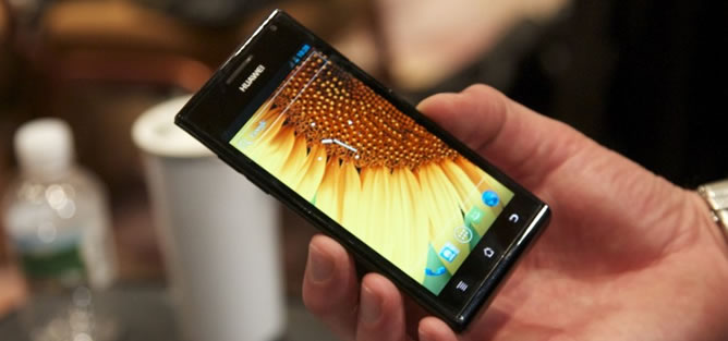 El Huawei Ascend P1 S, el móvil más fino del mercado
