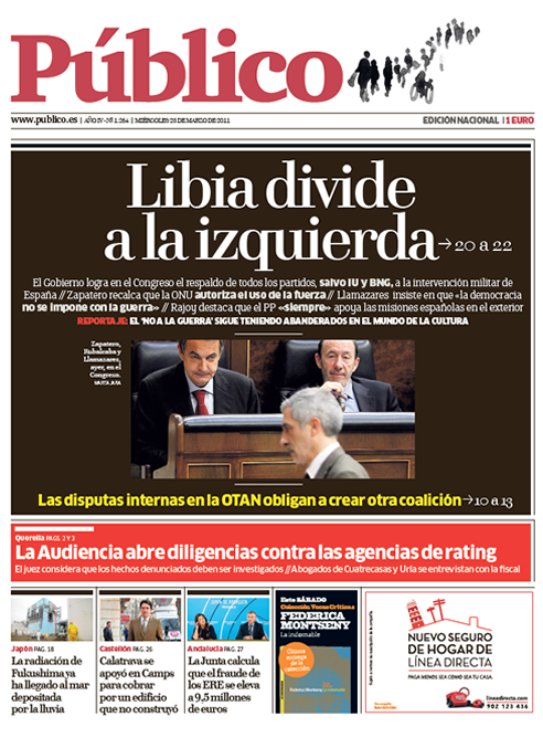 El diario 'Público' cierra: algunas de sus principales portadas