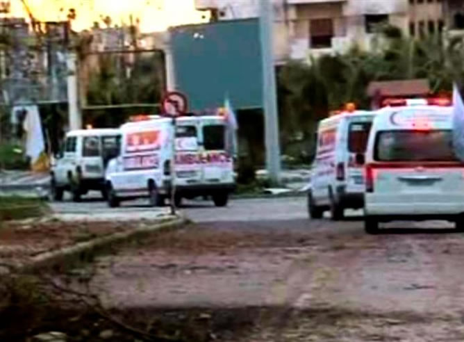 Cruz Roja espera para ofrecer ayuda en Siria mientras continúan los ataques