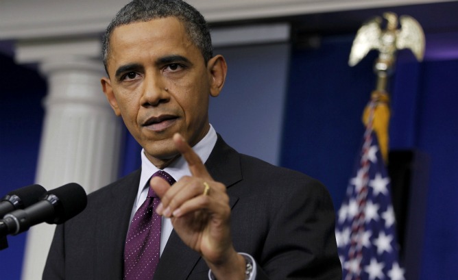 Barack Obama, en rueda de prensa, apuesta por la vía diplomática con Irán