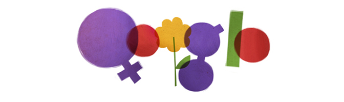 El doodle del motor de búsqueda más popular del mundo rinde tributo este 8 de marzo a la mujer trabajadora