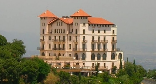 Una imagen del hotel La Florida, en la montaña del Tibidabo de Barcelona