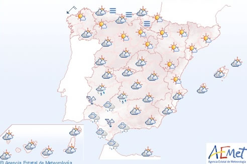 El Primer Fin De Semana De La Semana Santa Traerá Nubes, Lluvias Y ...