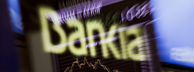 Bankia a registrado pérdidas del 27% en la apertura de la Bolsa de hoy