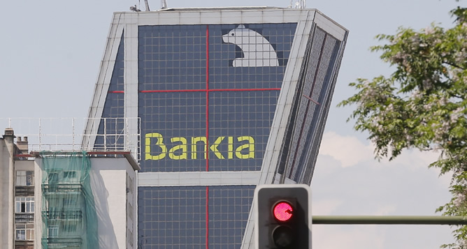 'Cuartel general' de Bankia en las Torres Kio de Madrid