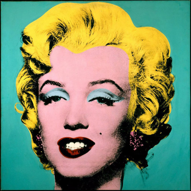 Marilyn Monroe, por Andy Warhol