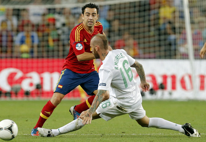 Xavi se pierde el amistoso ante Uruguay por lesión ...