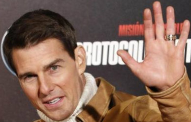 Tom Cruise, el actor mejor pagado de Hollywood.