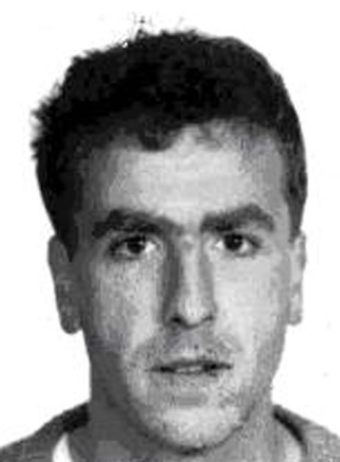 Fotografía de archivo del presunto etarra Mikel Otegi Unanue, detenido en Francia por el asesinato de dos ertzainas en 1995