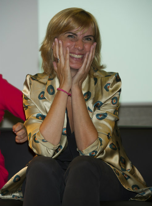 Gemma Nierga se mostró ilusionada durante la presentación de la Cadena SER Gemma Nierga se mostró ilusionada durante la presentación de la Cadena SER