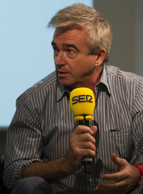 Carles Francino, director de La Ventana, durante la presentación de la nueva temporada de la SER Carles Francino, director de La Ventana, durante la presentación de la nueva temporada de la SER