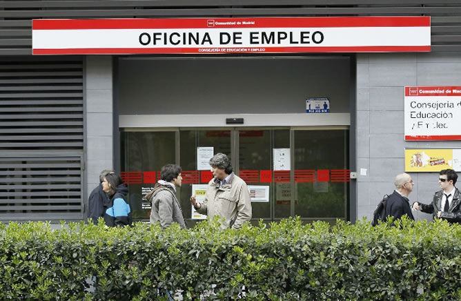Imagen de archivo de una oficina de empleo de la Comunidad de Madrid