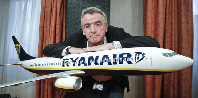 Michael O'Leary, presidente de Ryanair, en una imagen de archivo