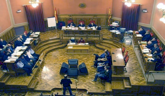 Un judici a l'Audiència de Barcelona