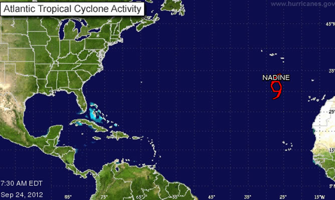 El Centro de Huracanes de EEUU ha precisado que la tormenta tropical está situada a unas 485 millas al sur de las Islas Azores y que ya no es una amenaza para zonas pobladas