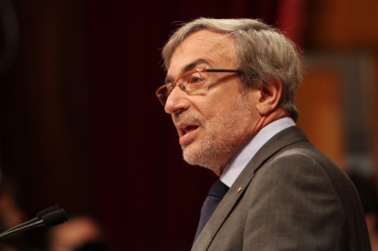 El president del grup parlamentari socialista, Xavier Sabaté