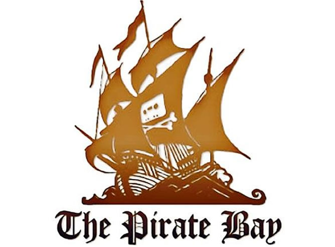 Imagen de marca de The Pirate Bay, el famoso buscador de enlaces a contenidos que circulan en la red BitTorrent