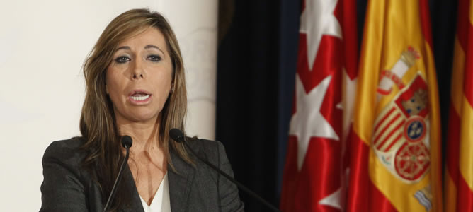 La líder del PP en Cataluña y candidata a la presidencia de la Generalitat, Alicia Sánchez Camacho