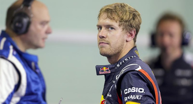 Sebastian Vettel, sancionado con salir último en la parrilla del GP de Abu Dhabi