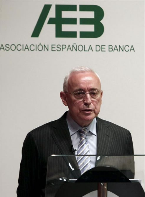 El presidente de la patronal bancaria, Miguel Martín