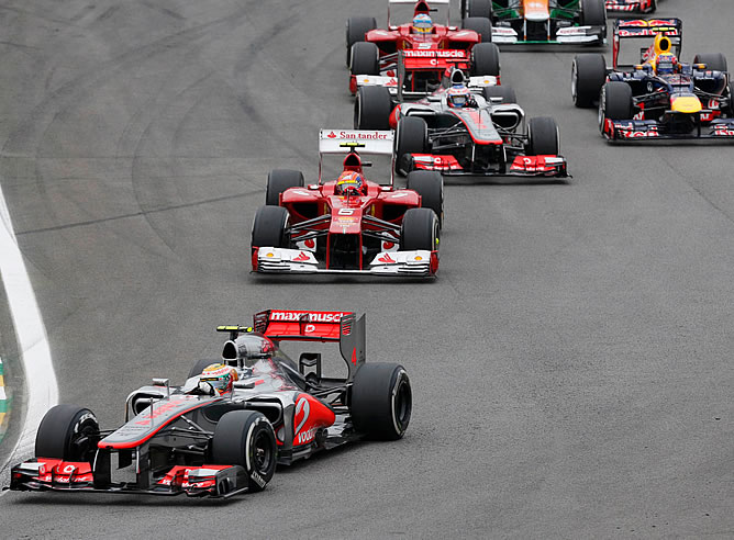 El Gran Premio de Brasil, en imágenes